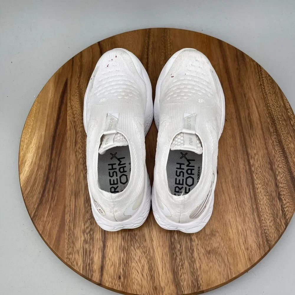 New Balance Fresh Foam X 1080 Unlaced Shoes Womens Size 9B White Running Walking